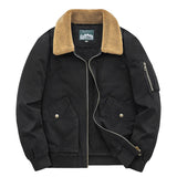 Elegante wattierte Herrenjacke aus Baumwolle