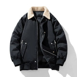 Warme Herren-Bomberjacke