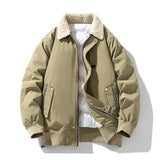 Warme Herren-Bomberjacke