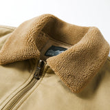 Elegante wattierte Herrenjacke aus Baumwolle
