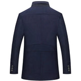 Eleganter Herren-Wollmantel