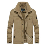 Herrenjacke aus Baumwoll-Woll-Mischung