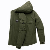 Herren-Winterjacke im Military-Stil