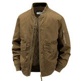 Herren-Bomberjacke aus Baumwolle