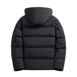 Elegante Herren-Fleecejacke mit Kapuze