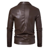 Herren-Lederjacke im Smart-Casual-Stil