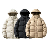 Gefütterte winddichte Herrenjacke