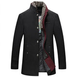 Eleganter Herren-Wollmantel