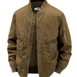 Herren-Bomberjacke aus Baumwolle