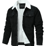 Lässige Herrenjacke mit Fleecefutter
