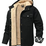 Elegante Herren-Fleecejacke