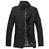 Elegante winddichte Herrenjacke