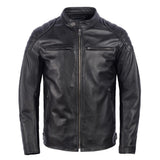 Klassische Herren-Lederjacke im Vintage-Stil