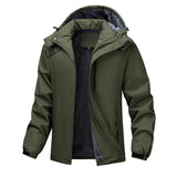 Elegante Herren-Fleecejacke für draussen