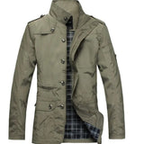 Elegante winddichte Herrenjacke